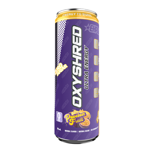 EHP Labs OxyShred Ultra Energy Drink RTD 12x355ml Passionfruit