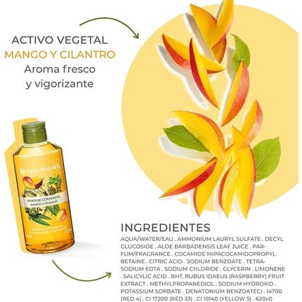 Yves Rocher Mango & Coriander Nectar Shower Gel 400ml