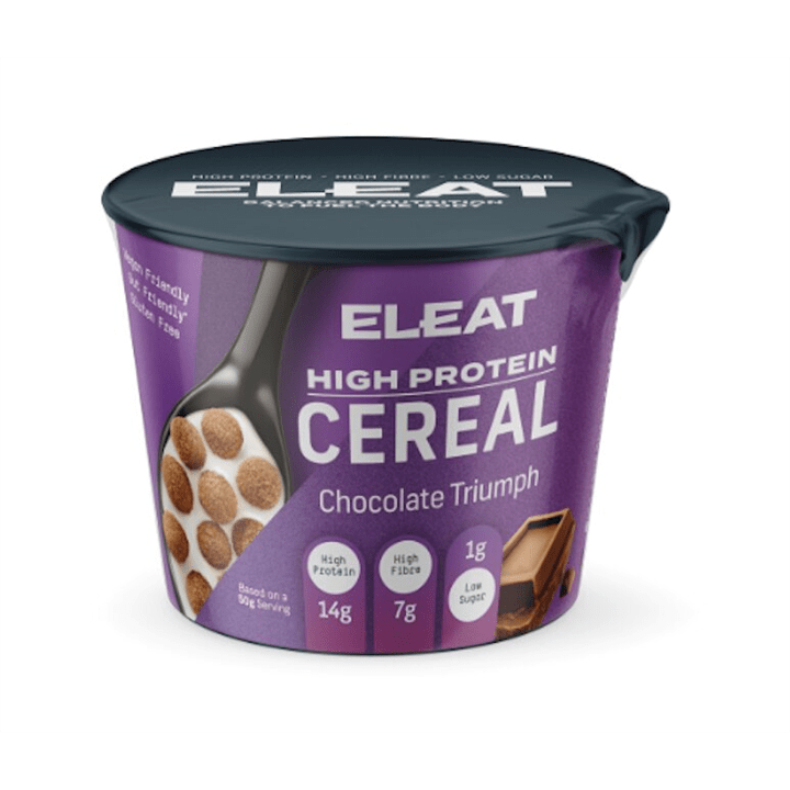 Eleat Balanced, High Protein Cereal 8x50g Chocolate