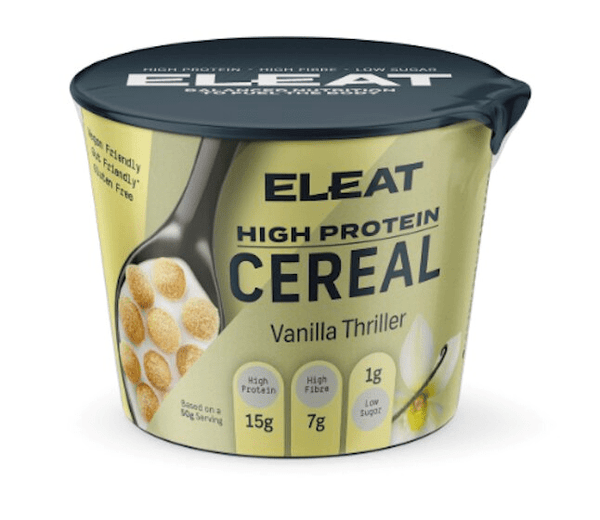 Eleat Balanced, High Protein Cereal 8x50g Vanilla