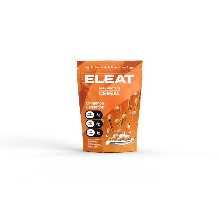 Eleat Balanced, High Protein Cereal 250g Cinnamon