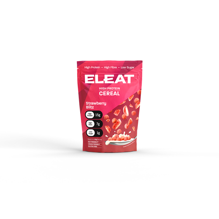 Eleat Balanced, High Protein Cereal 250g Strawberry