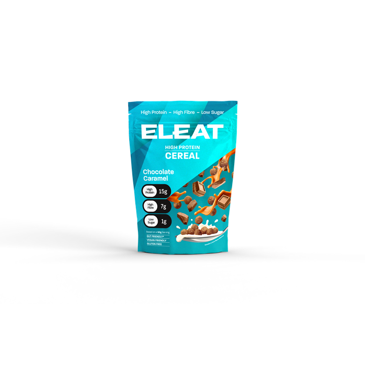 Eleat Balanced, High Protein Cereal 250g Chocolate Caramel