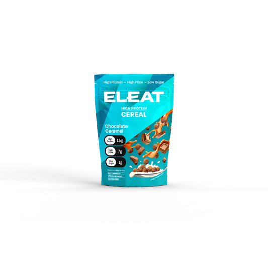 Eleat Balanced, High Protein Cereal 250g Chocolate Caramel