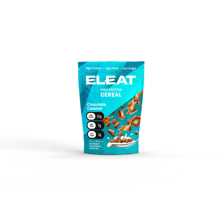 Eleat Balanced, High Protein Cereal 250g Chocolate Caramel