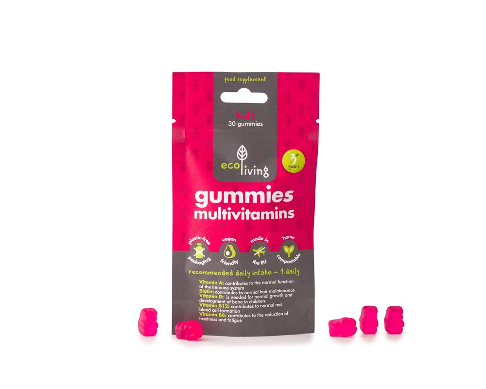 Ecoliving Multivitamin Kids - 30 Gummies, Ecoliving