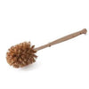 Plastic Free Toilet Brush With Plant-Based Bristles 1 Unit, Ecoliving