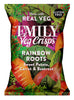 Rainbow Roots Veg Crisps 30g, Emily Snacks