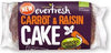 Organic Sprouted Carrot Cake with Raisins 350g, Everfresh Natural Foods