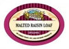 Organic Malted Raisin Loaf 330g, Everfresh Natural Foods