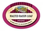 Organic Malted Raisin Loaf 330g, Everfresh Natural Foods