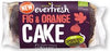 Organic Fig & Orange Cake 350g, Everfresh Natural Foods