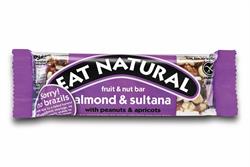 Almond and Sultana Bar 40g, Eat Natural