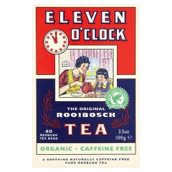 Organic Rooibosch Tea 40 tea bags, Eleven O'clock