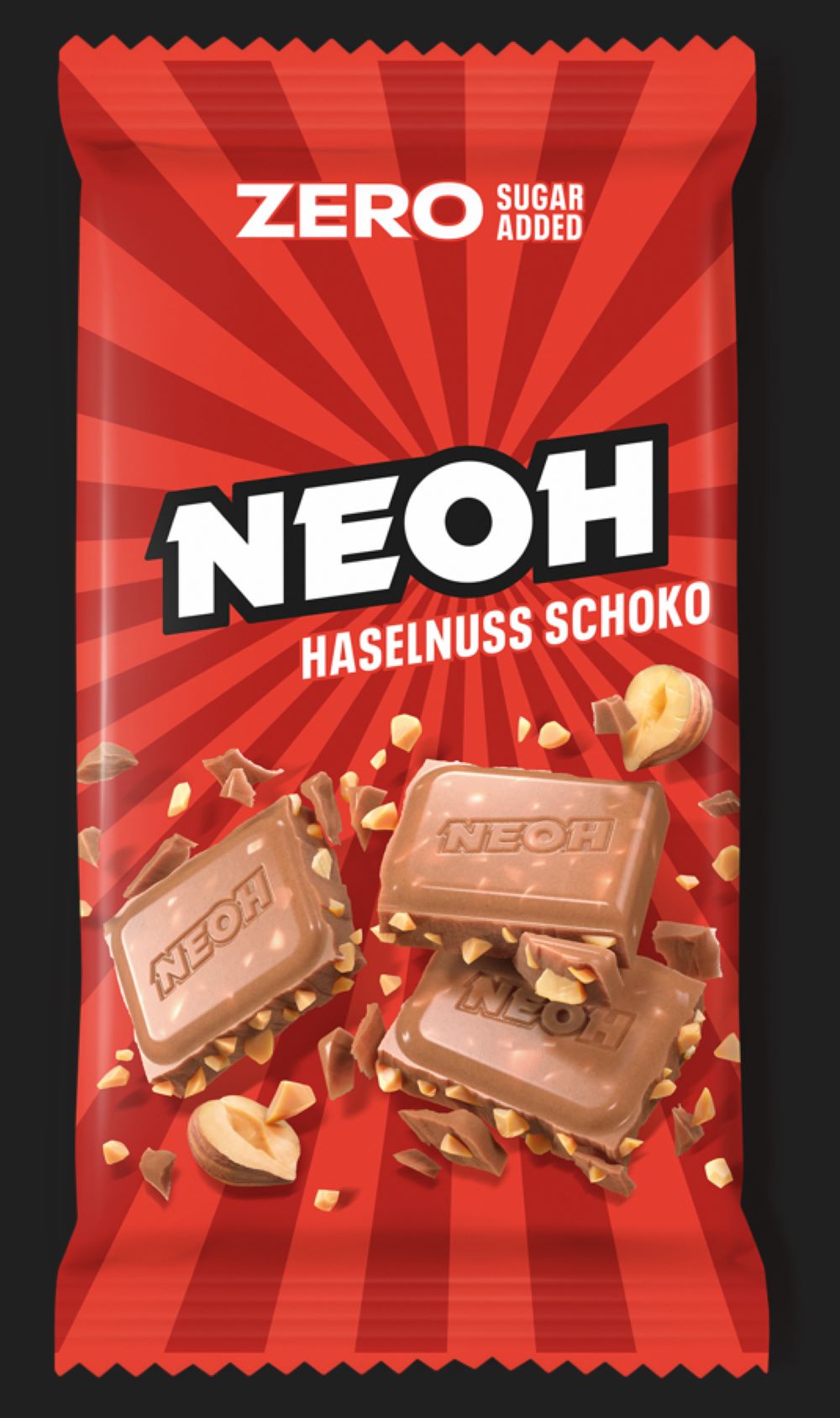 Hazelnut Chocolate Bar 66g, Neoh