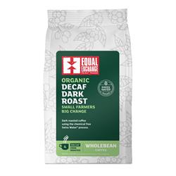 Organic Fair Trade Decaffeinated Dark Coffee Beans 200g, Equal Exchange