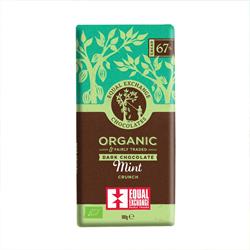 Organic Dark Chocolate Mint 67%, Equal Exchange