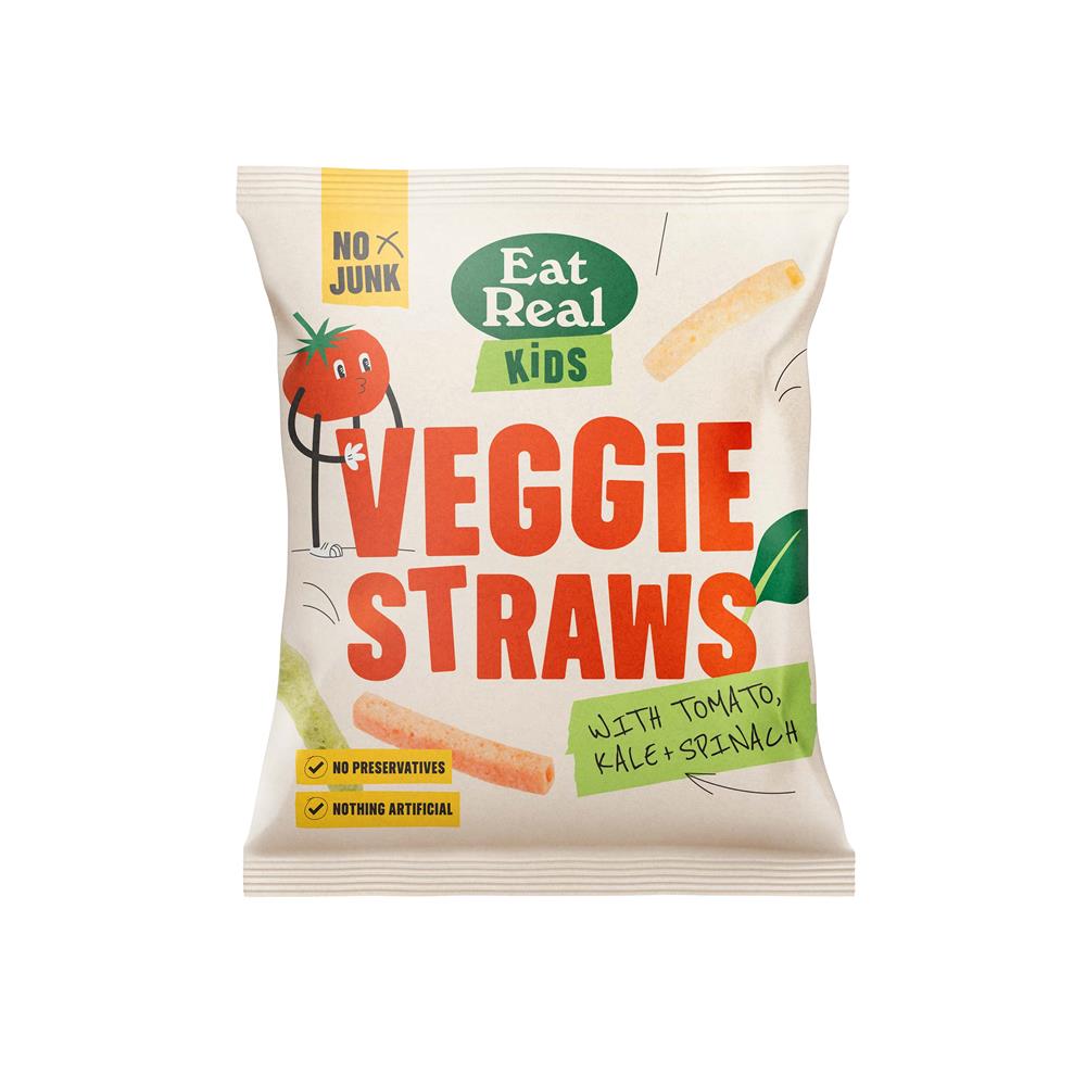 Eat Real Multibox Kids Veggie Straws 20g, Eat Real