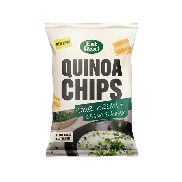 Eat Real Quinoa Chips Sour Cream & Chive 90g, Eat Real