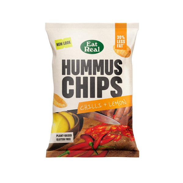 Eat Real Hummus Chips Chilli & Lemon 110g, Eat Real