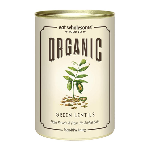 Eat Wholesome Organic Green Lentils 400g, Eat Wholesome