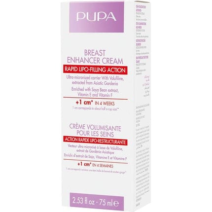 Pupa Milano Breast Enhancer Rapid Action Cream for Women 2.53 oz