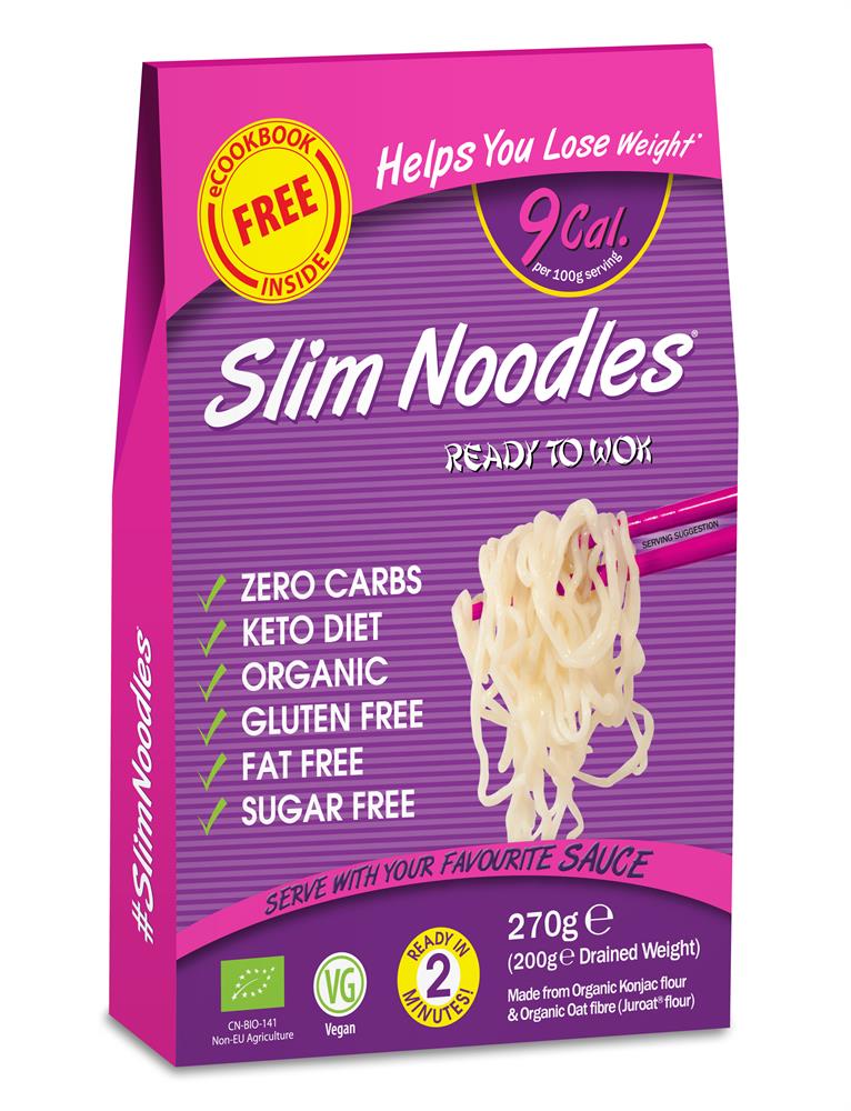 Slim Noodles Organic 270g, Eat Water