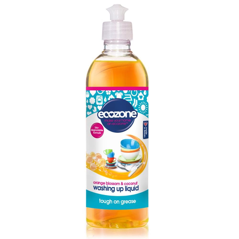 Orange Blossom & Coconut Washing Up Liquid - 500ml, Ecozone