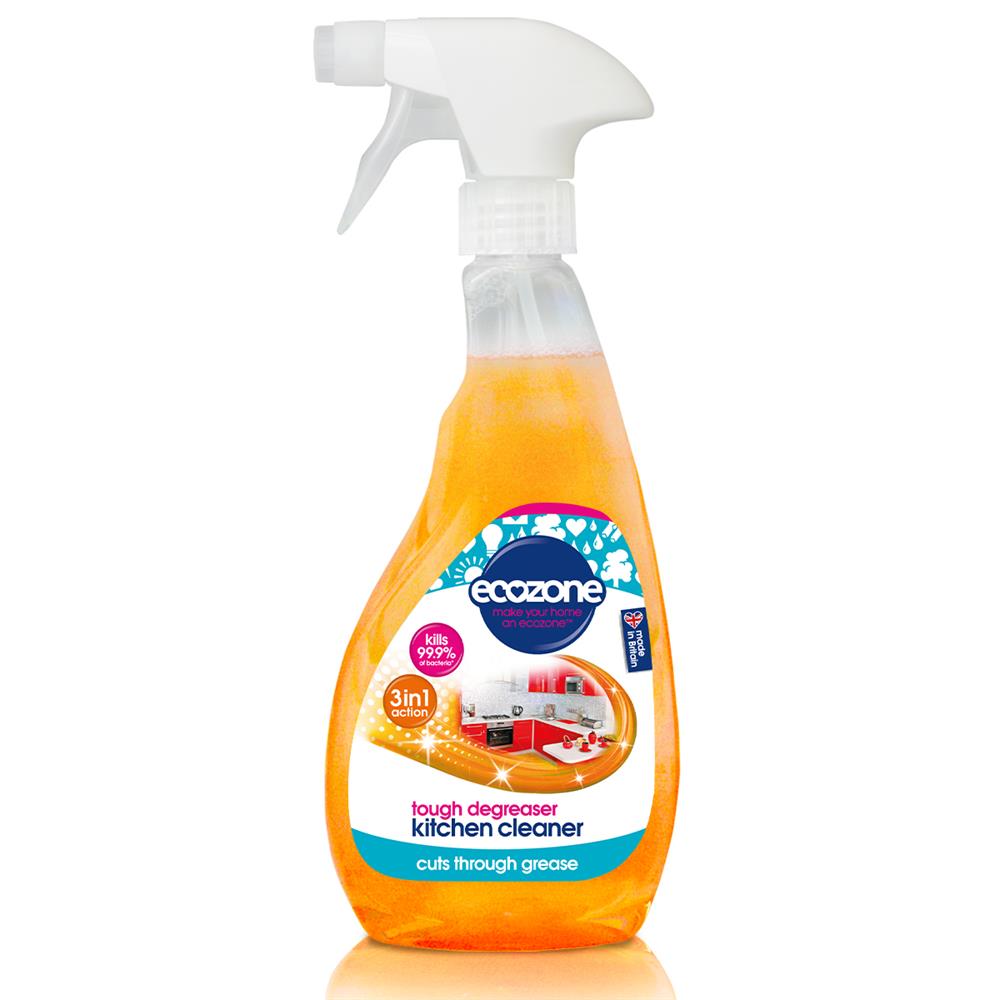 3 in 1 Anti-Bacterial Kitchen Cleaner Spray 500ML, Ecozone