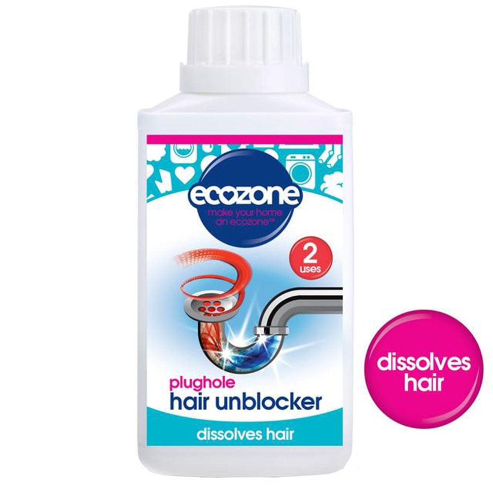 Plughole Hair Unblocker 250ml, Ecozone