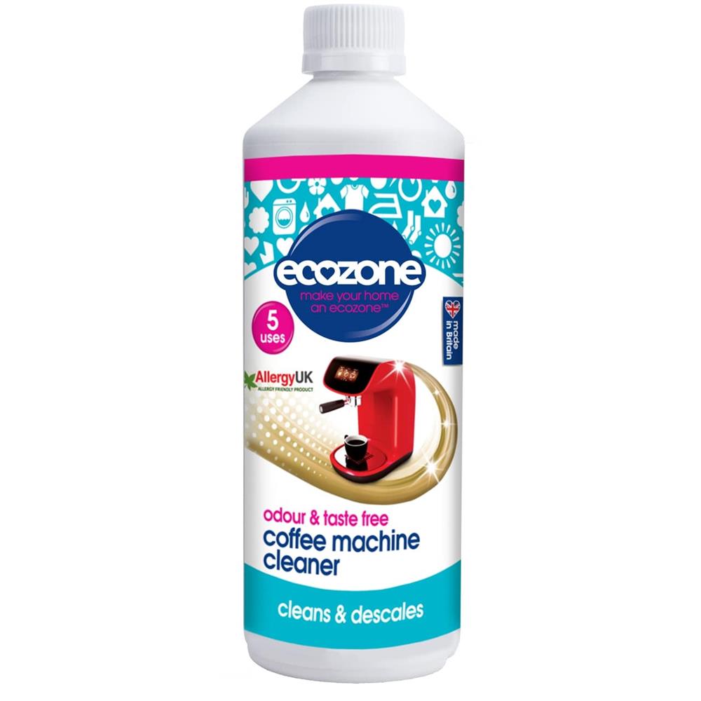 Coffee Machine Cleaner/Descale 500ml, Ecozone