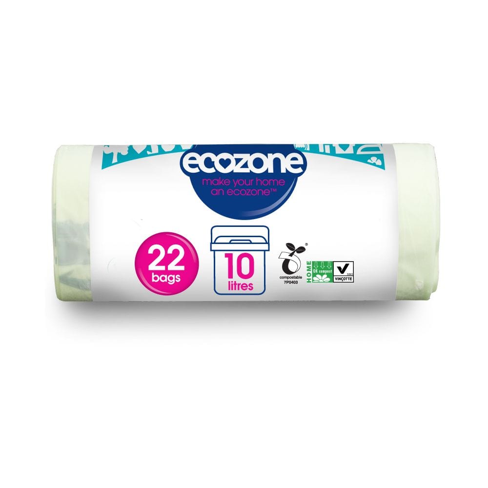 Compostable Caddy Liners 22 bags, Ecozone