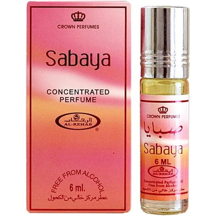 Genuine Al Rehab Sabaya Oil Perfume Fragrance Rollon Alcohol Free Halal - Pack of 6