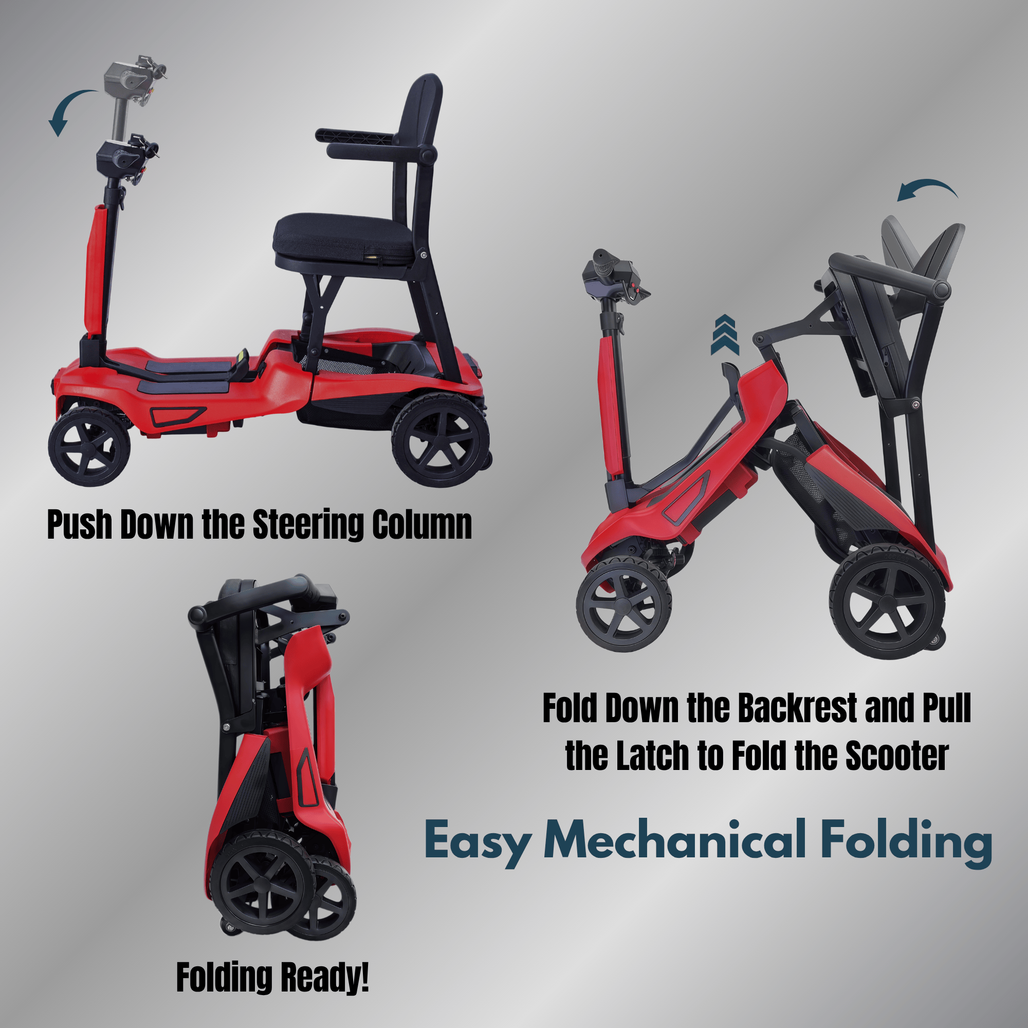 WeCan X-15 FastFold Folding Mobility Scooter – image 6