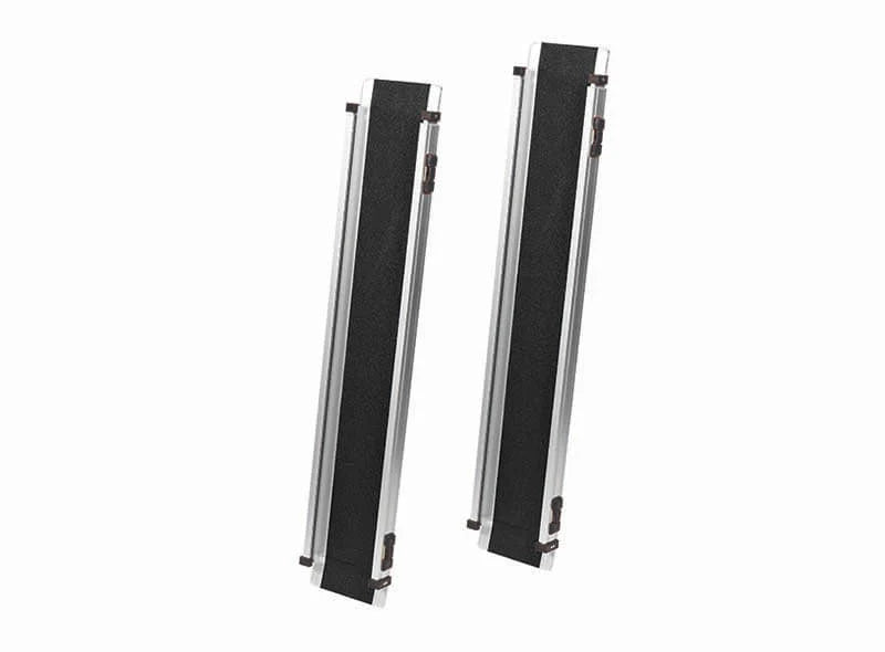Rampas telescópicas de metro: rampas de acceso de silla de ruedas y scooter extensibles de aluminio livianos (75 cm - 210 cm)