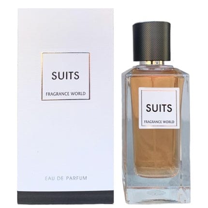 Fragrance World Suits Eau de Parfum Perfume for Unisex 100ml 3.4 Fl Oz