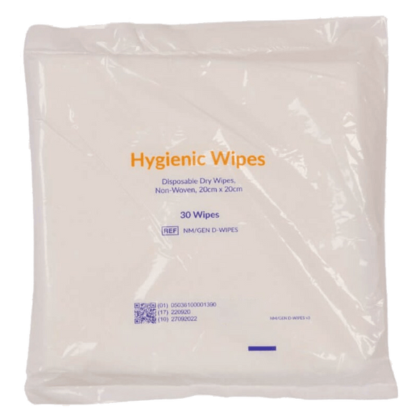 Hygienic Disposable Dry Wipes Pack of 30 - welzo