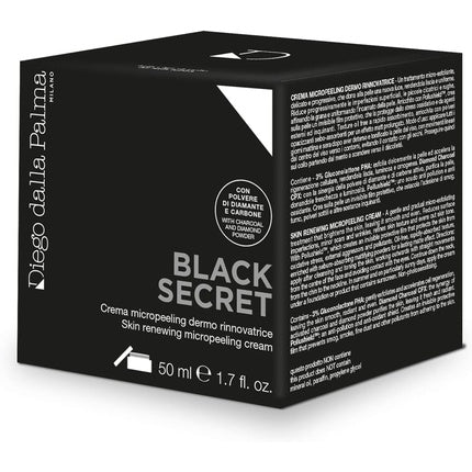 Diego Dalla Palma Black Secret Skin Renewing Micropeeling Cream 1.7oz