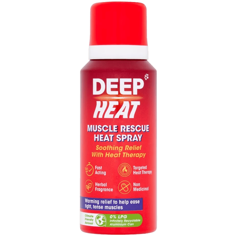 Deep Heat Muscle Rescue Heat Spray 72.5ml - welzo