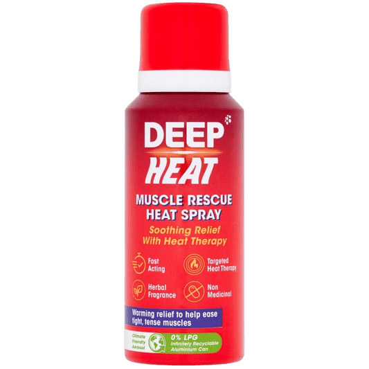 Deep Heat Muscle Rescue Heat Spray 72.5ml - welzo