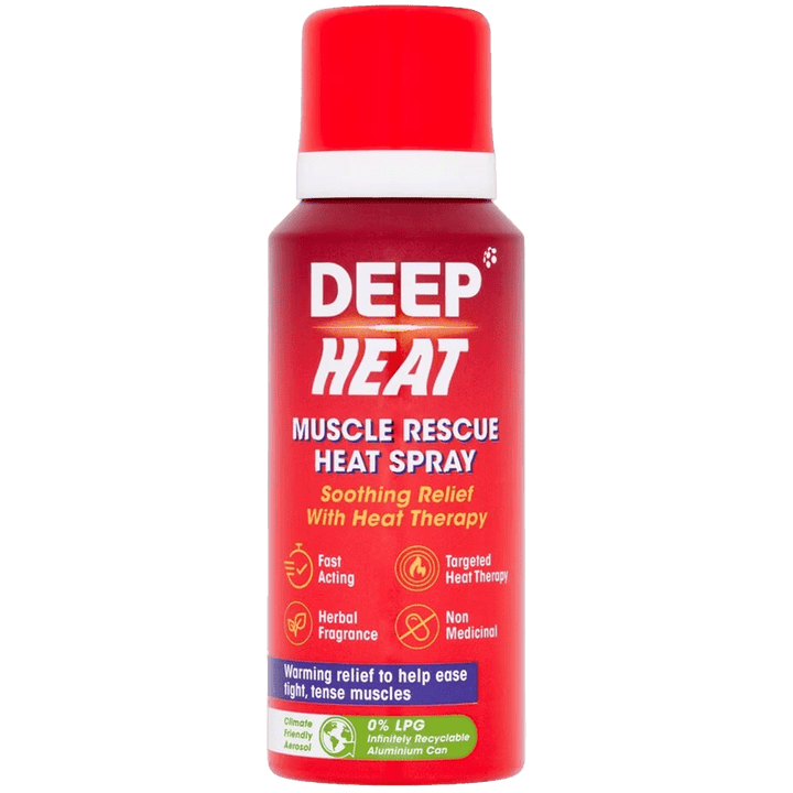 Deep Heat Muscle Rescue Heat Spray 72.5ml - welzo