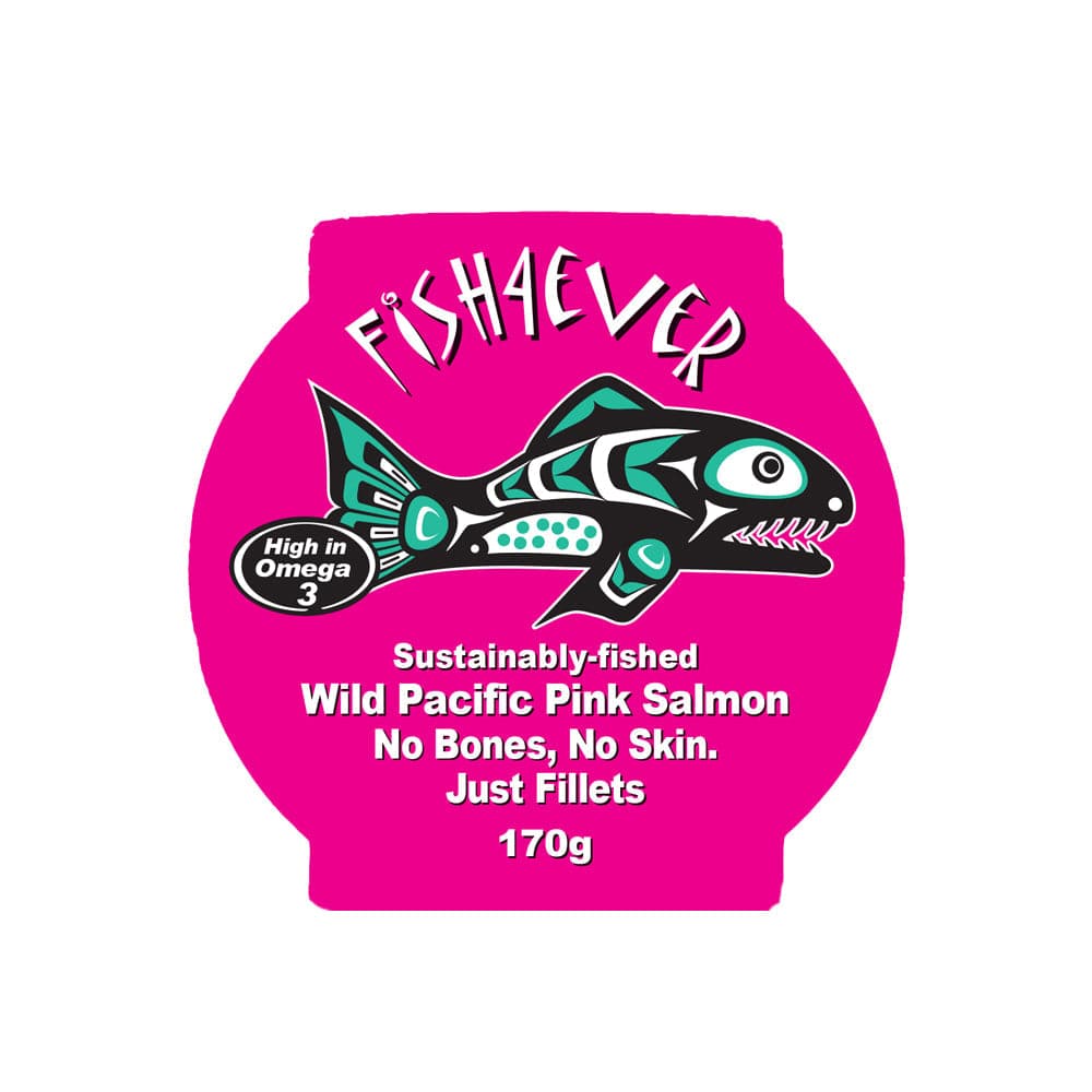 Wild Pacific filleted Pink Salmon 170g, Fish4Ever