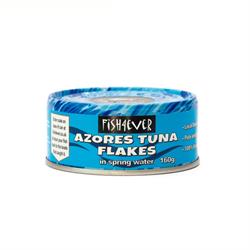 Azores Skipjack Tuna Flakes in Spring Water 160g, Fish4Ever