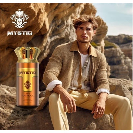 Wild Tobacco Extra Long Lasting Perfume Body Spray 250ml for Him with Cardamom Jasmine Violet Leaf Leather Notes