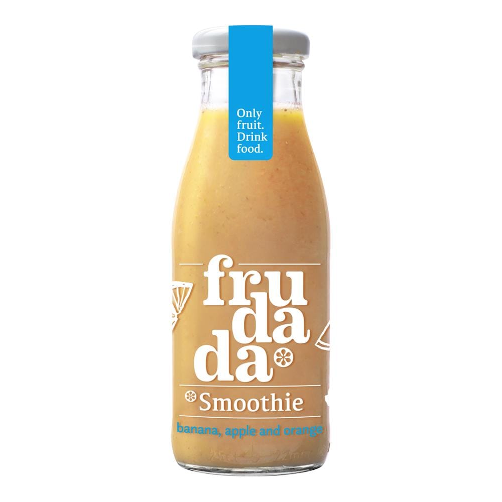 Banana Orange and Apple Smoothie 250ml, Frudada