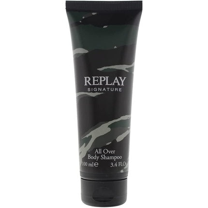 Replay Signature For Man All Over Body Shampoo 100ml