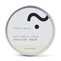 Pure Organic Tallow Nourish Balm (Unscented) 100g, Fierce Nature