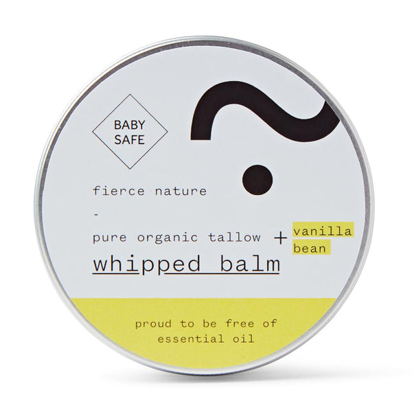 Pure Organic Tallow Vanilla Balm 200g, Fierce Nature