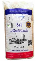 Organic Celtic Sea Salt Fine 1 Kg, Food Alive