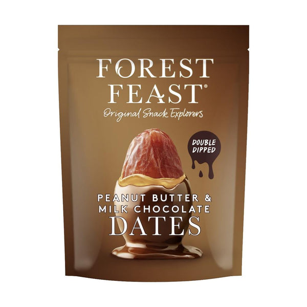 Milk Chocolate Peanut Butter Dates 140g, Forest Feast